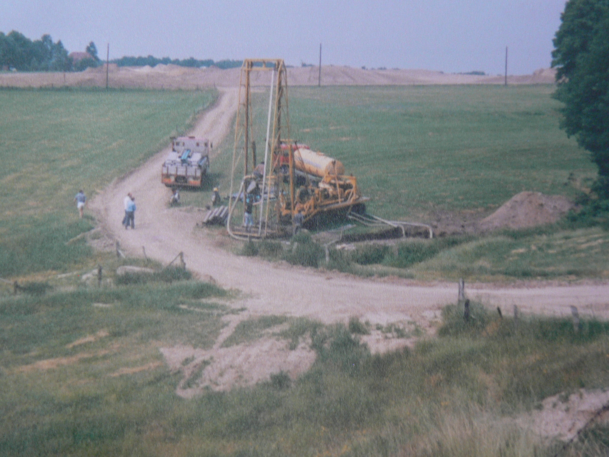Geschiedenis van de Golfbaan: Siepke en terras